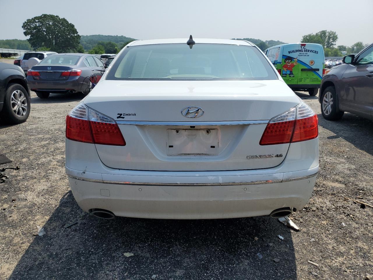 2011 Hyundai Genesis 4.6L VIN: KMHGC4DF7BU145040 Lot: 60839515