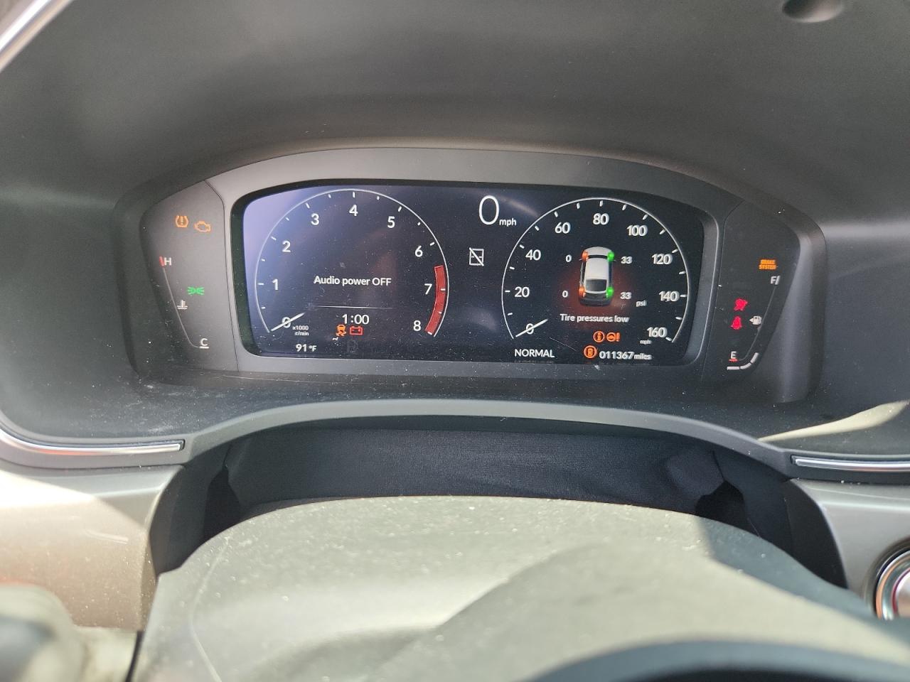 2025 Acura Integra VIN: 19UDE4H2XSA001137 Lot: 61292125