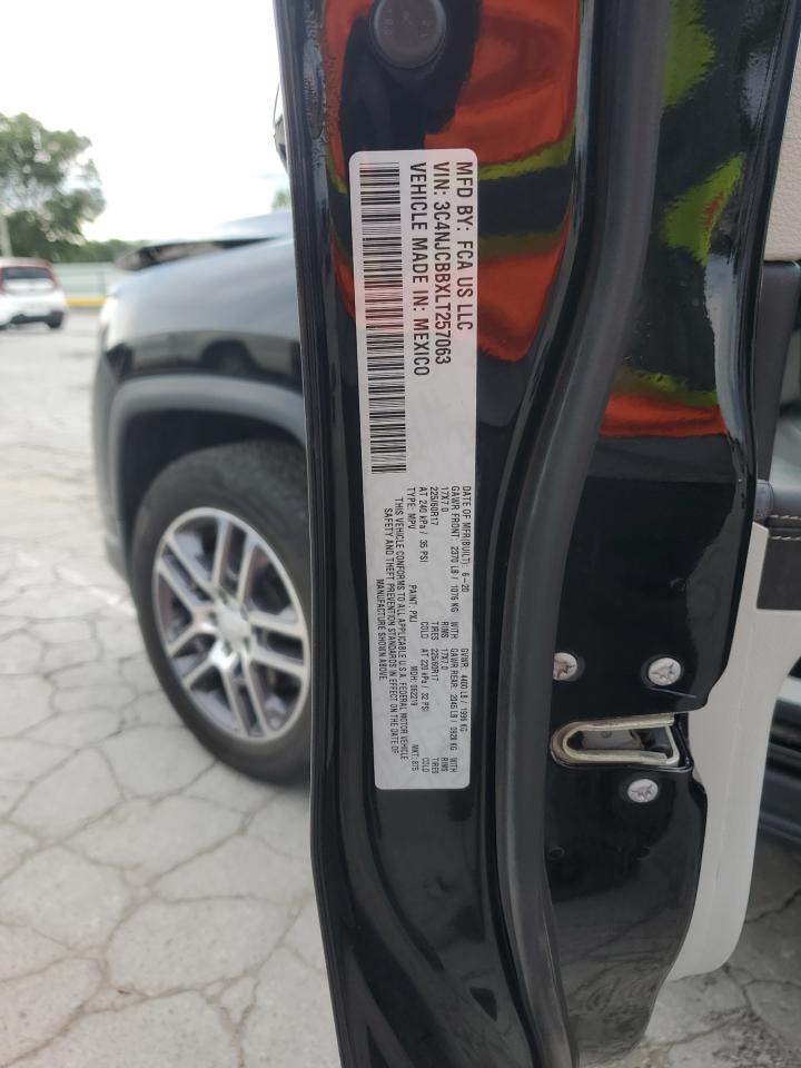 JEEP COMPASS 2020 VIN 3C4NJCBBXLT257063 zdjęcie 13