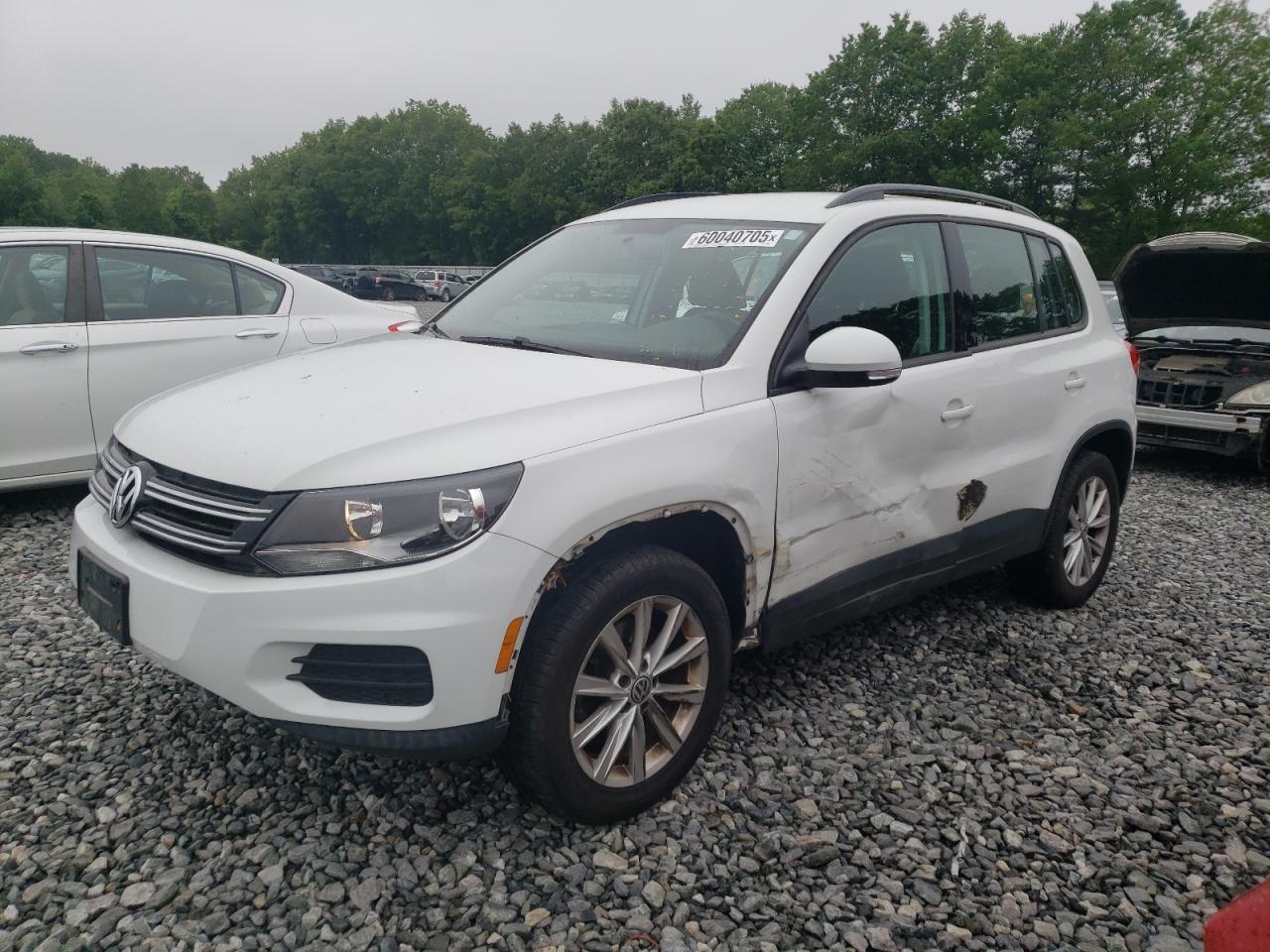 2018 Volkswagen Tiguan Limited на продаже в North Billerica, MA - Side