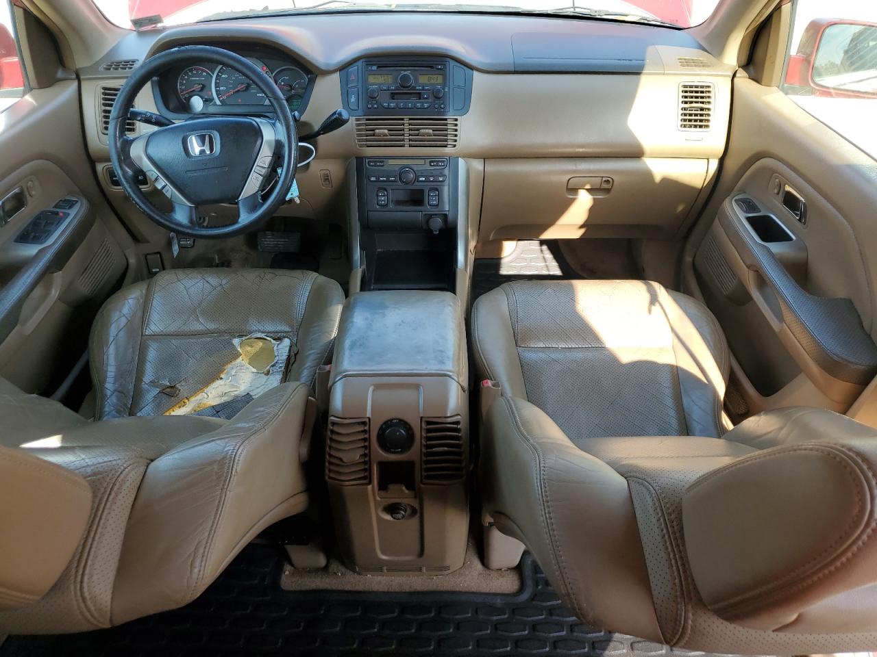 2004 Honda Pilot Exl VIN: 2HKYF18594H549678 Lot: 62077005