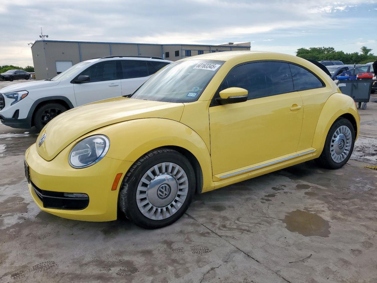 2014 Volkswagen Beetle продається в Wilmer, TX - Water/Flood