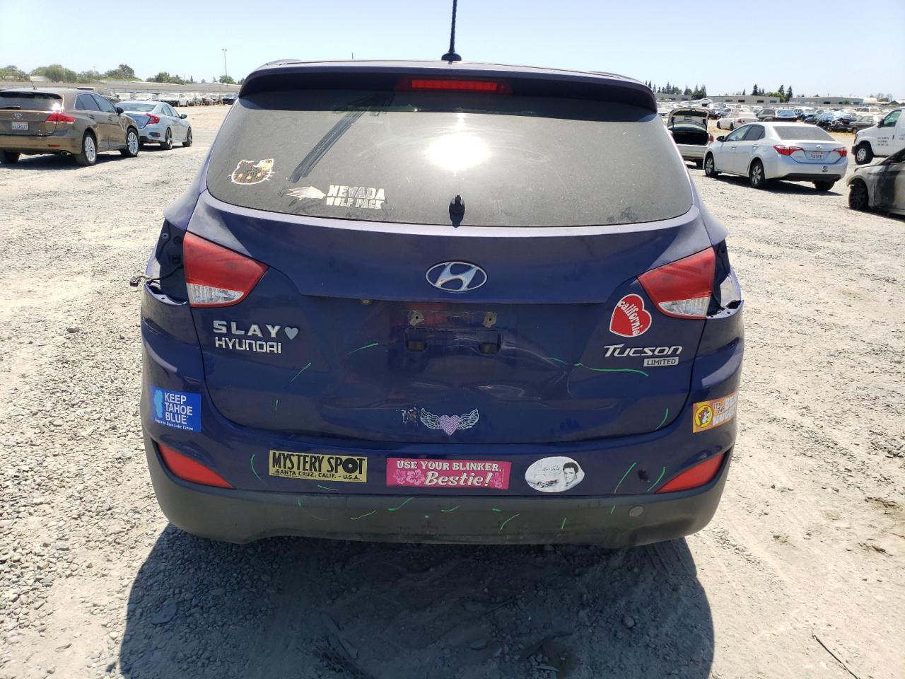 2013 Hyundai Tucson Gls VIN: KM8JU3AC6DU651887 Lot: 62874445