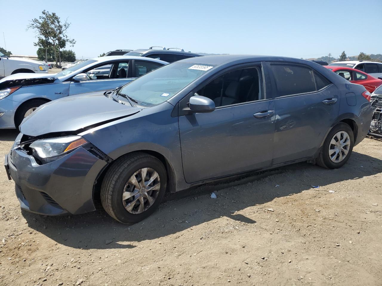 2014 Toyota Corolla L იყიდება San Martin-ში, CA - Front End