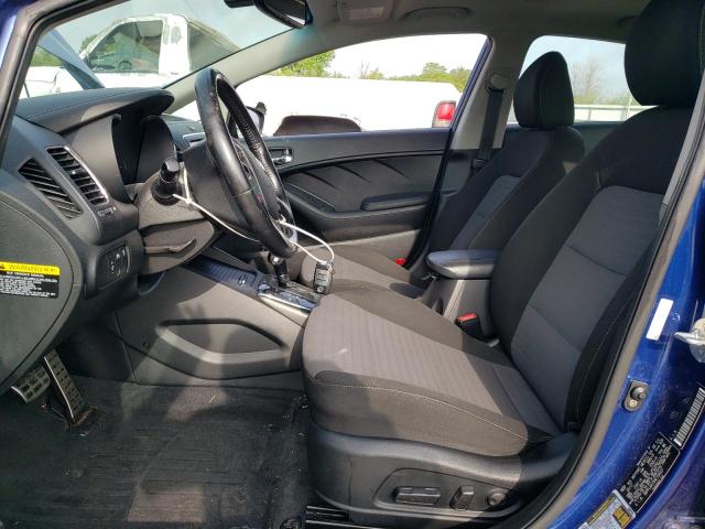  KIA FORTE 2017 Blue