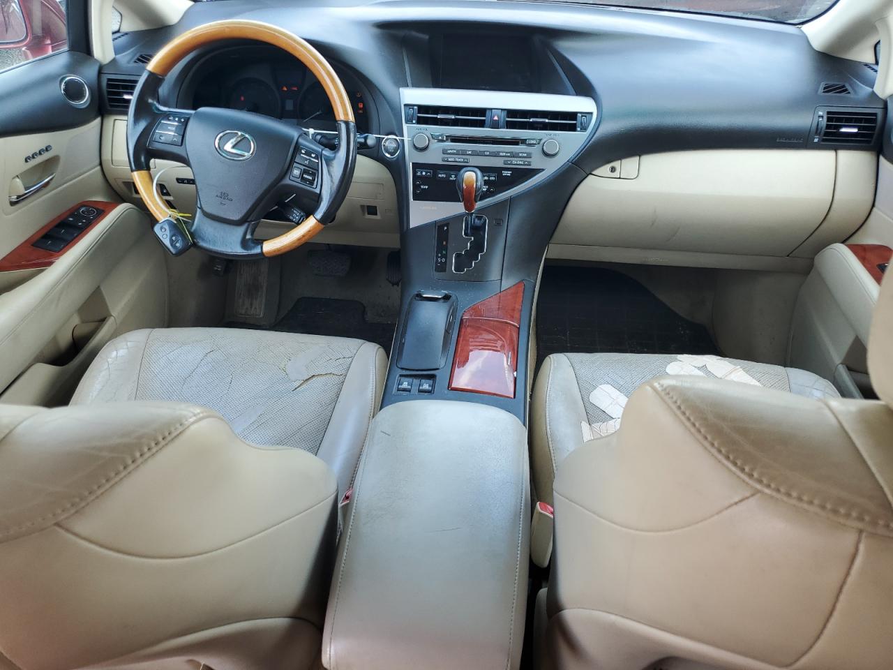 2010 Lexus Rx 350 VIN: 2T2BK1BA8AC076180 Lot: 62896855