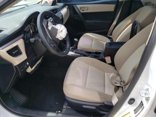 Седаны TOYOTA COROLLA 2016 Белы