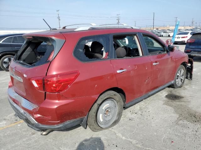  NISSAN PATHFINDER 2017 Red
