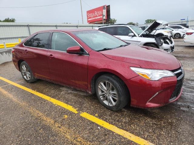 TOYOTA CAMRY 2015 Red