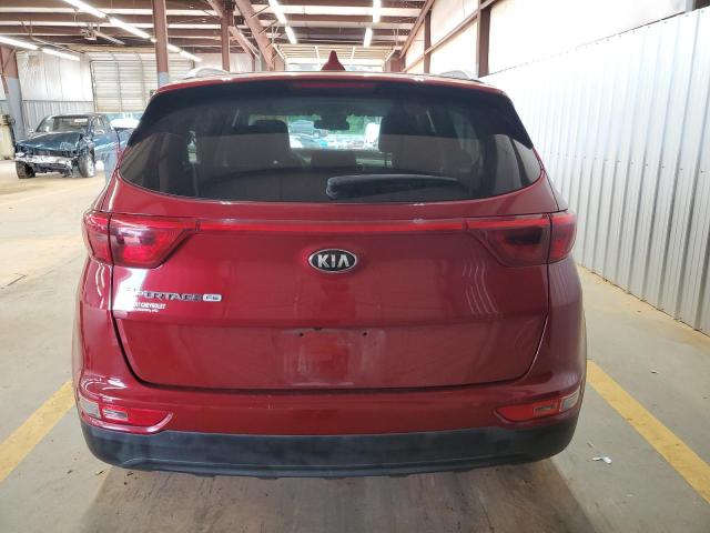  KIA SPORTAGE 2017 Czerwony