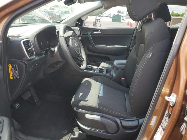  KIA SPORTAGE 2021 Orange