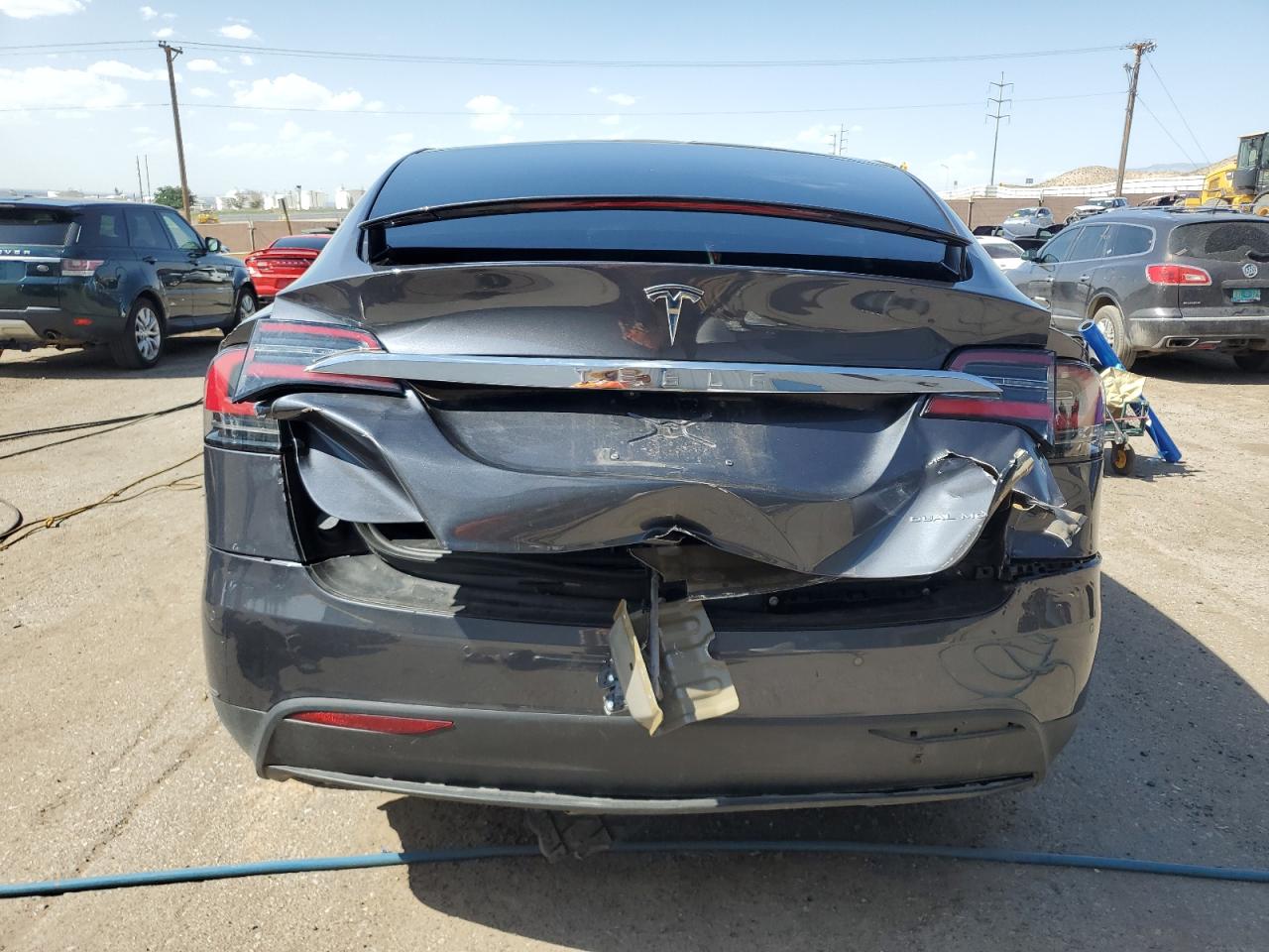 2021 Tesla Model X VIN: 5YJXCAE20MF319573 Lot: 58972425