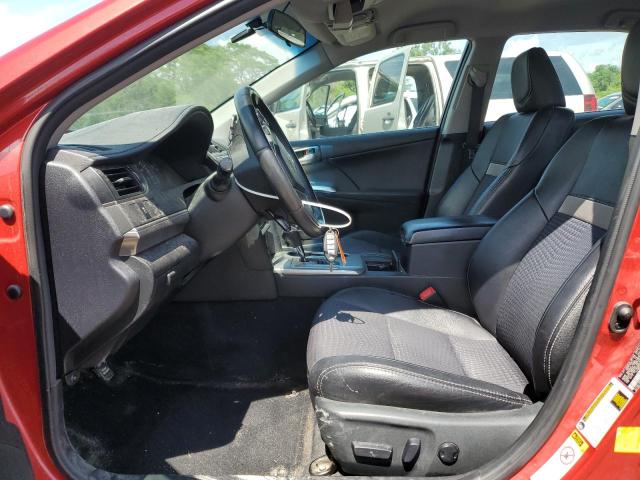  TOYOTA CAMRY 2013 Czerwony