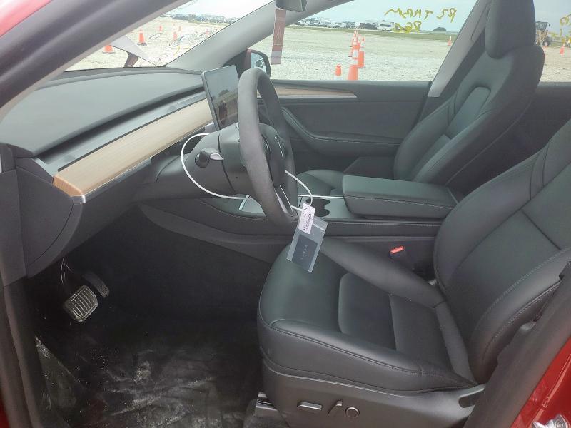  TESLA MODEL Y 2024 Czerwony