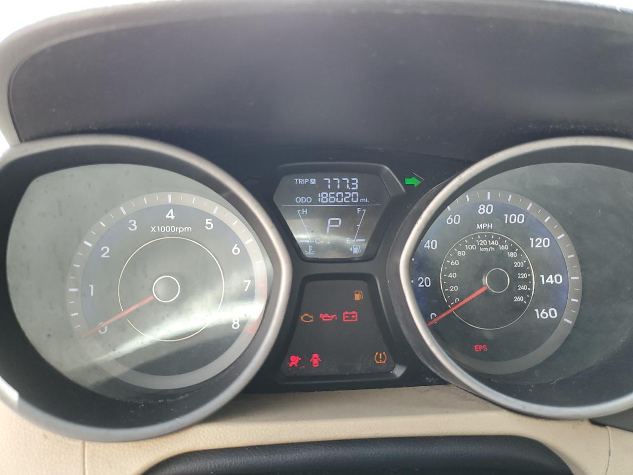 2012 Hyundai Elantra Gls VIN: KMHDH4AE5CU296606 Lot: 60137415