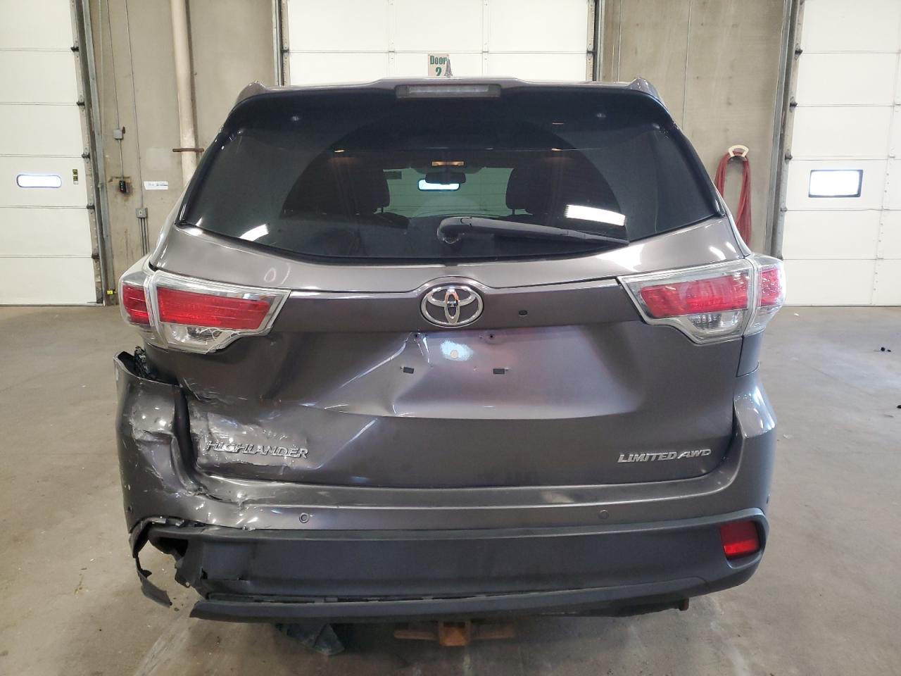 2014 Toyota Highlander Limited VIN: 5TDDKRFH6ES018343 Lot: 62873005