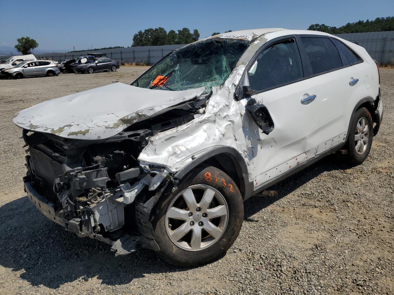 2012 Kia Sorento Base продається в Anderson, CA - All Over