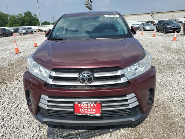  TOYOTA HIGHLANDER 2019 Burgundy