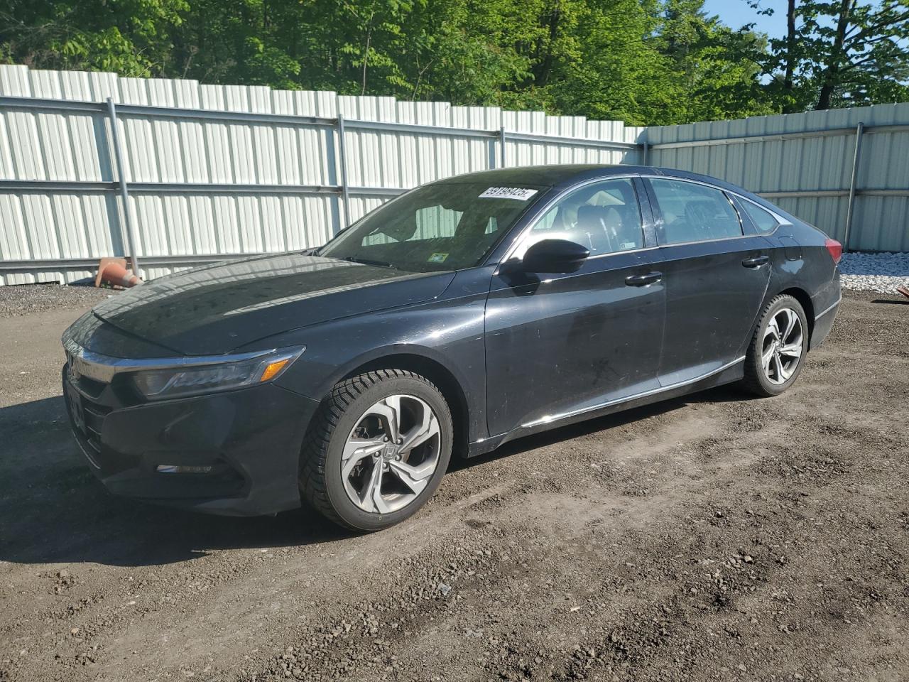 2018 Honda Accord Exl na sprzedaż w Center Rutland, VT - Rear End