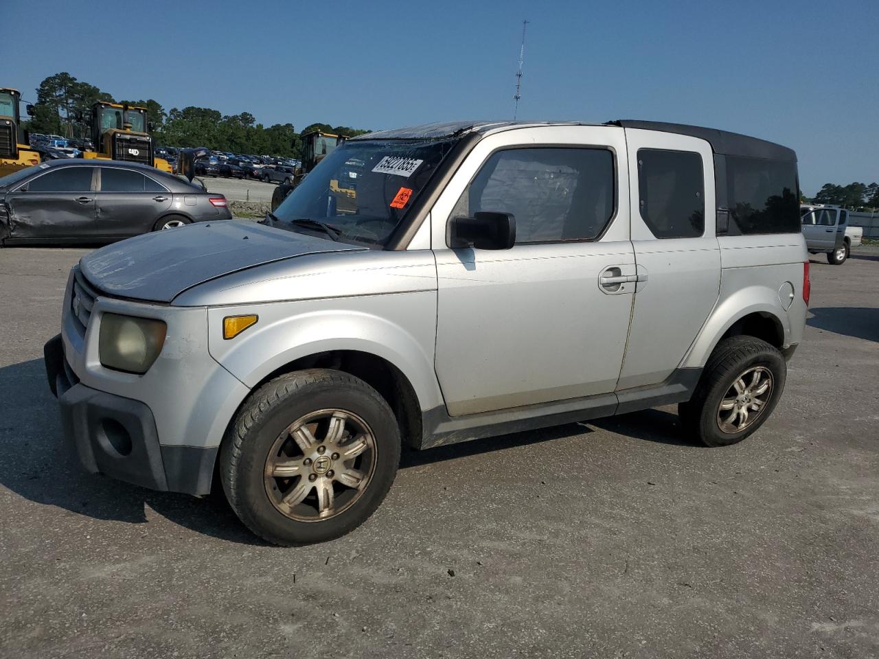 2007 Honda Element Ex продається в Dunn, NC - Rollover