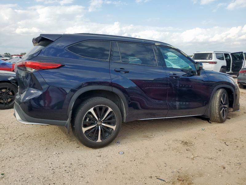  TOYOTA HIGHLANDER 2022 Синий