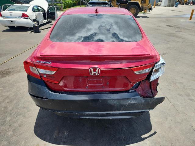  HONDA ACCORD 2018 Красный