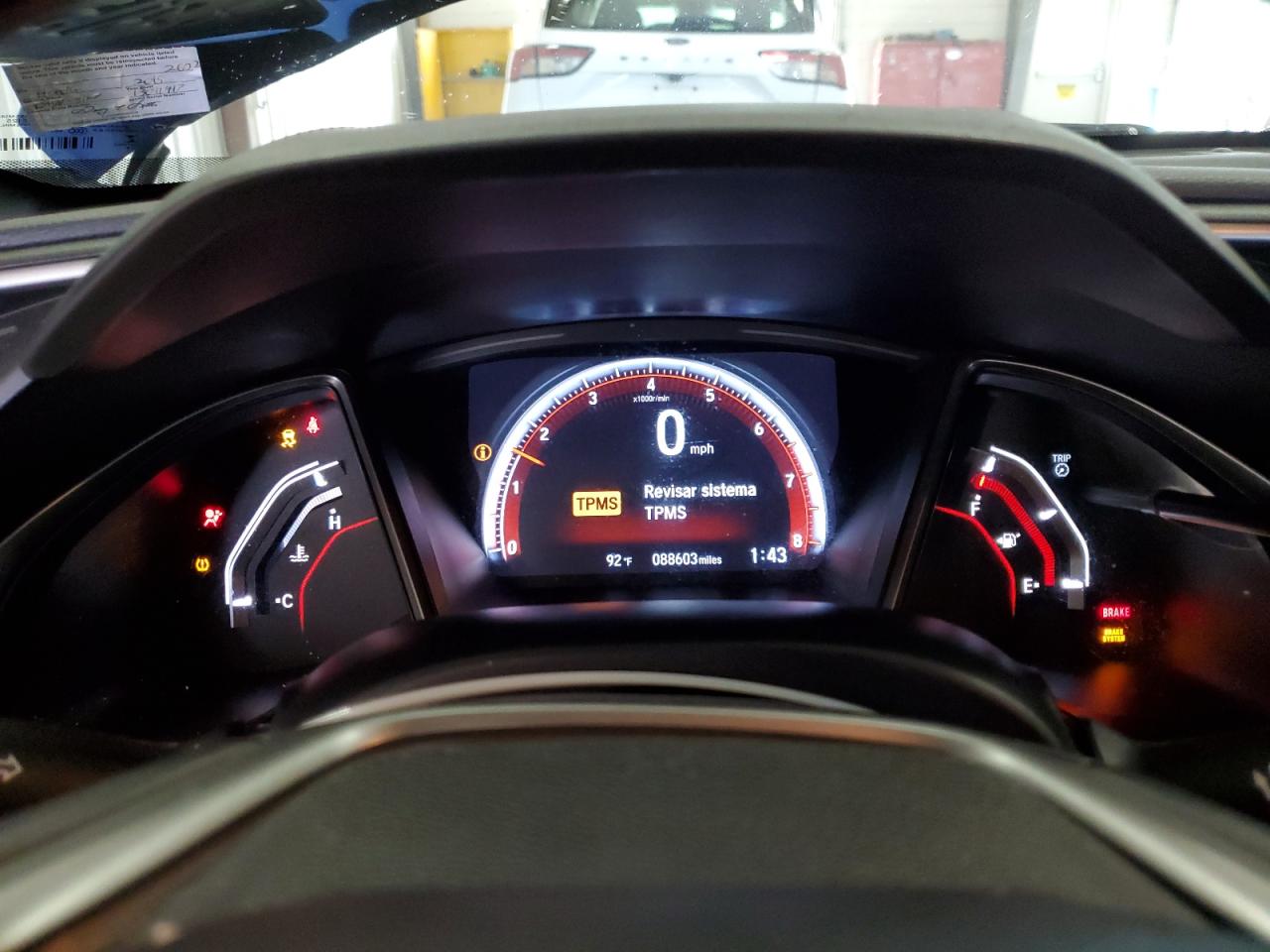 HONDA CIVIC 2019 VIN 2HGFC1E53KH702602 фото 9