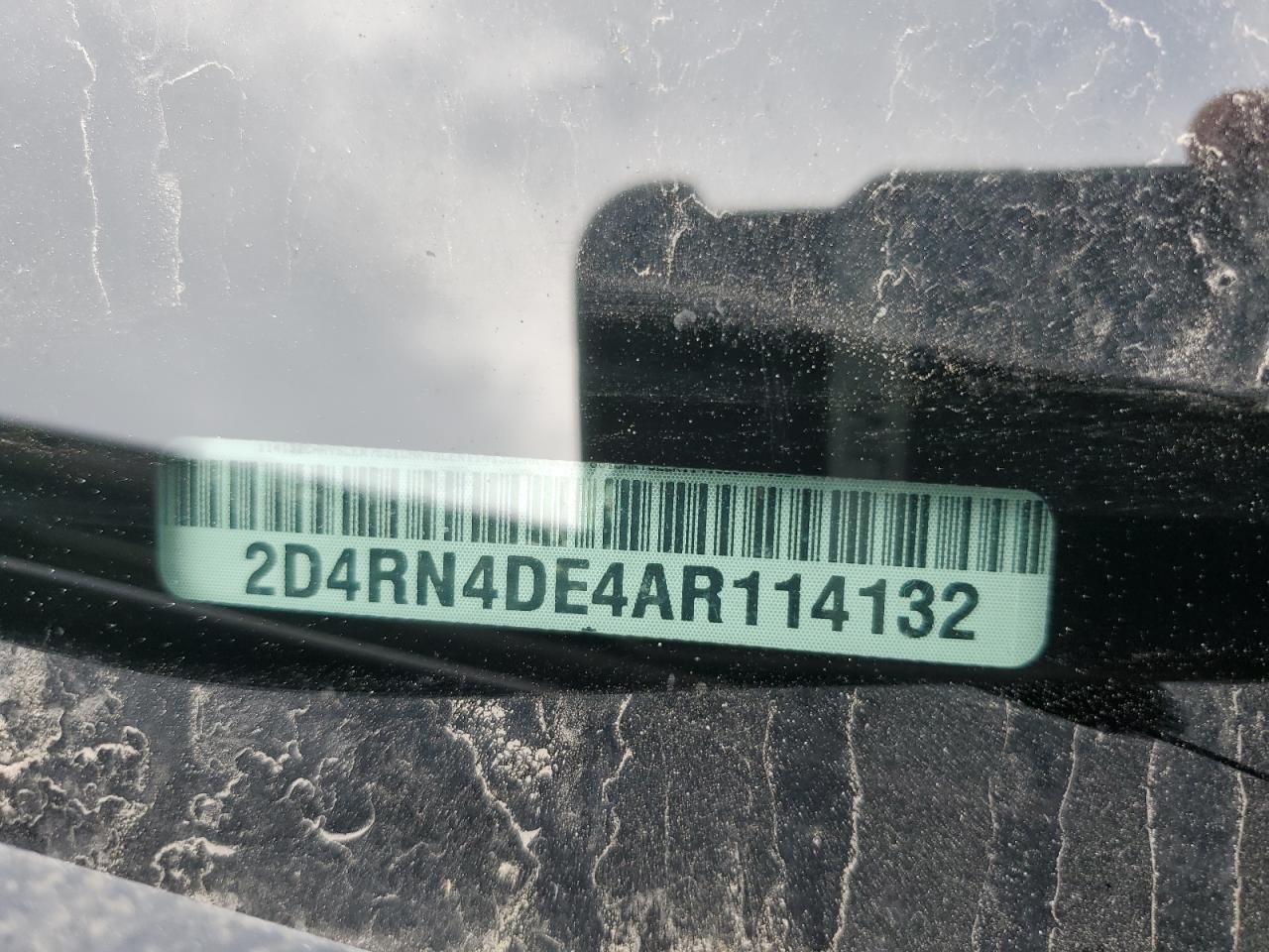 2010 Dodge Grand Caravan Se VIN: 2D4RN4DE4AR114132 Lot: 59208335