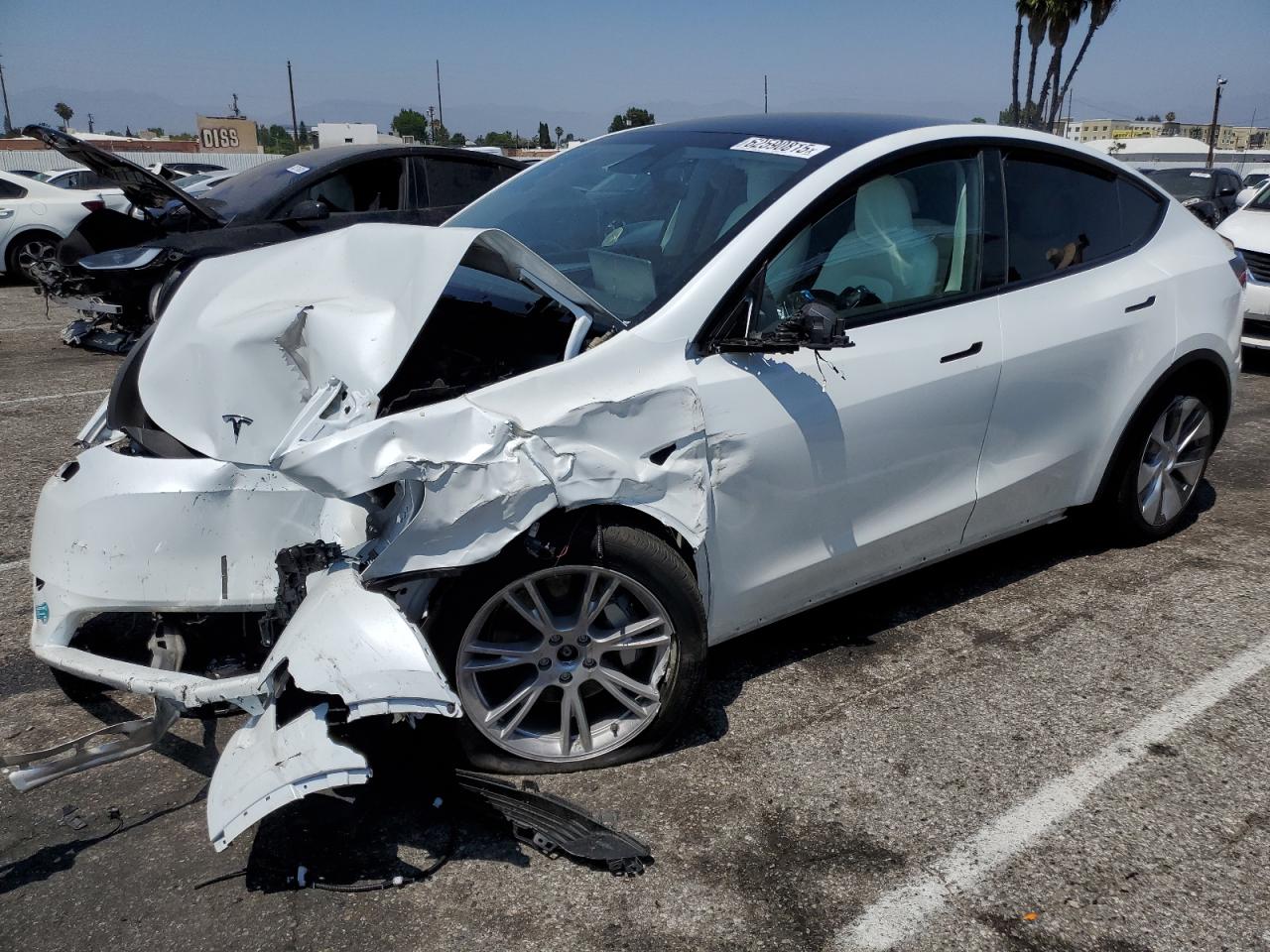 TESLA MODEL Y 2023 VIN 7SAYGDEE5PA118468