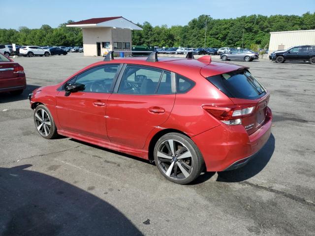  SUBARU IMPREZA 2019 Красный