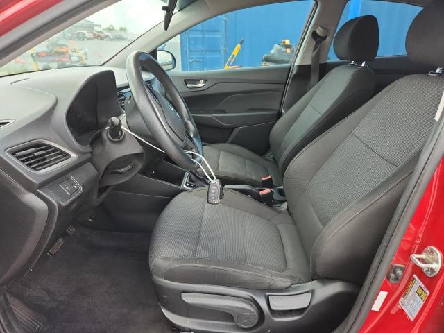  HYUNDAI ACCENT 2018 Czerwony