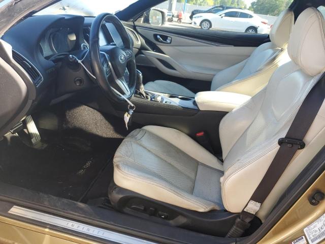  INFINITI Q60 2017 Gold