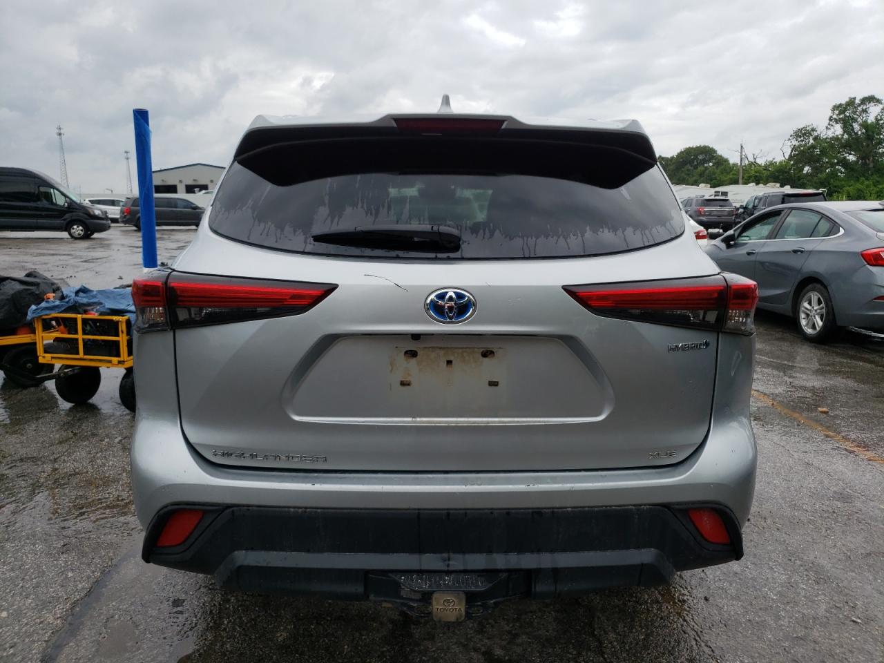 2021 Toyota Highlander Hybrid Xle VIN: 5TDGBRCH0MS534293 Lot: 60453455