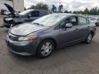2012 Honda Civic Hybrid L de vânzare în Woodburn, OR - Front End