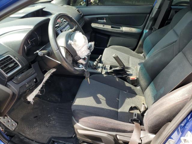  SUBARU WRX 2015 Синій