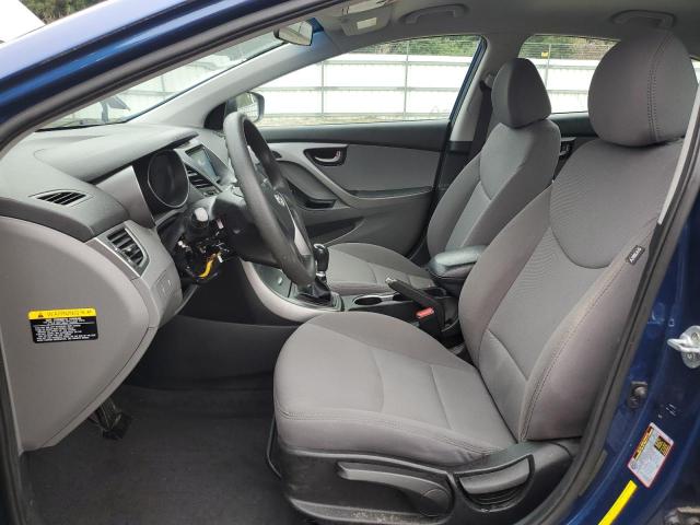  HYUNDAI ELANTRA 2015 Granatowy
