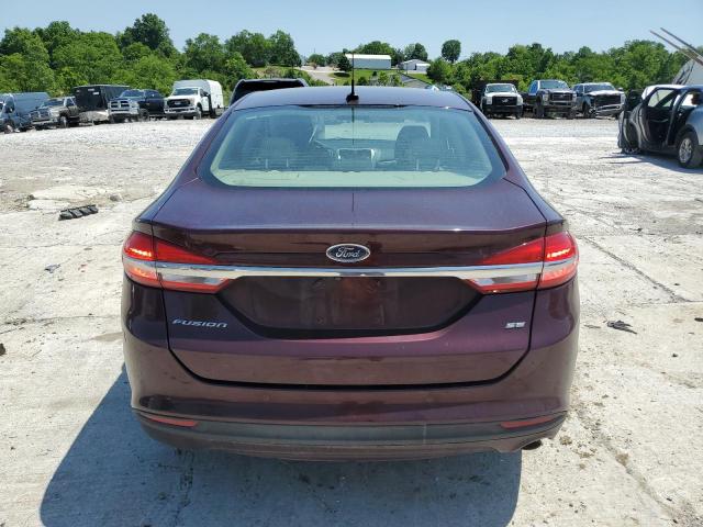  FORD FUSION 2017 Бордовый