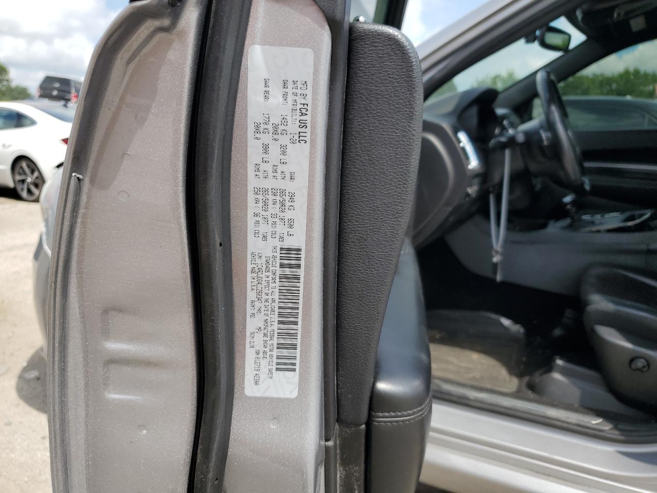 2020 Dodge Durango Gt VIN: 1C4RDJDG4LC260347 Lot: 62714365