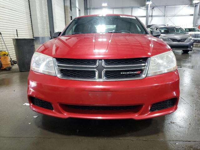  DODGE AVENGER 2013 Red