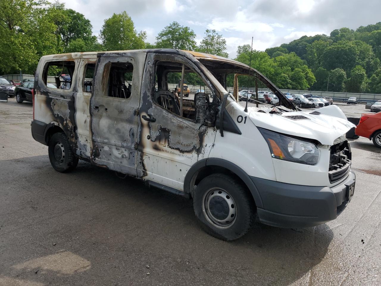 2018 Ford Transit T-150 VIN: 1FMZK1ZM1JKA35595 Lot: 59886145