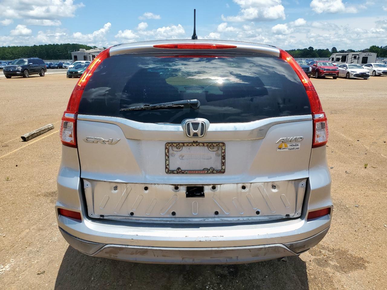 2015 Honda Cr-V Lx VIN: 2HKRM4H33FH636697 Lot: 57910755