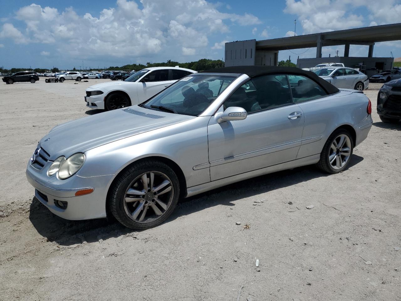 2007 Mercedes-Benz Clk 350 للبيع في West Palm Beach، FL - Rear End