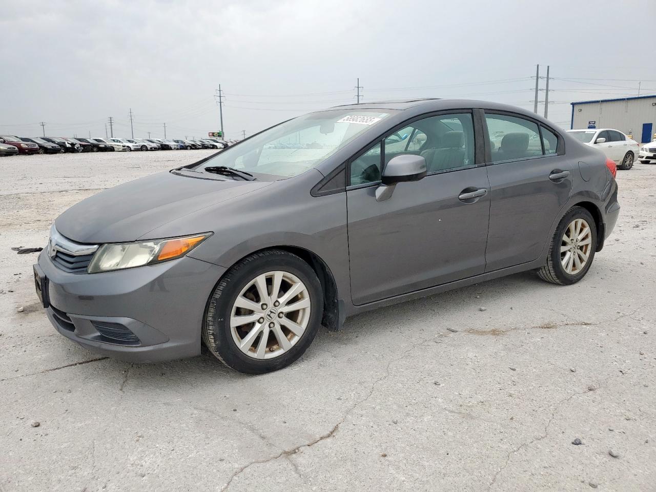 2012 Honda Civic Exl للبيع في Haslet، TX - Front End