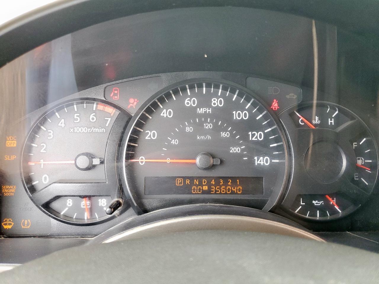 2005 Nissan Armada Se VIN: 5N1AA08AX5N711368 Lot: 61663625