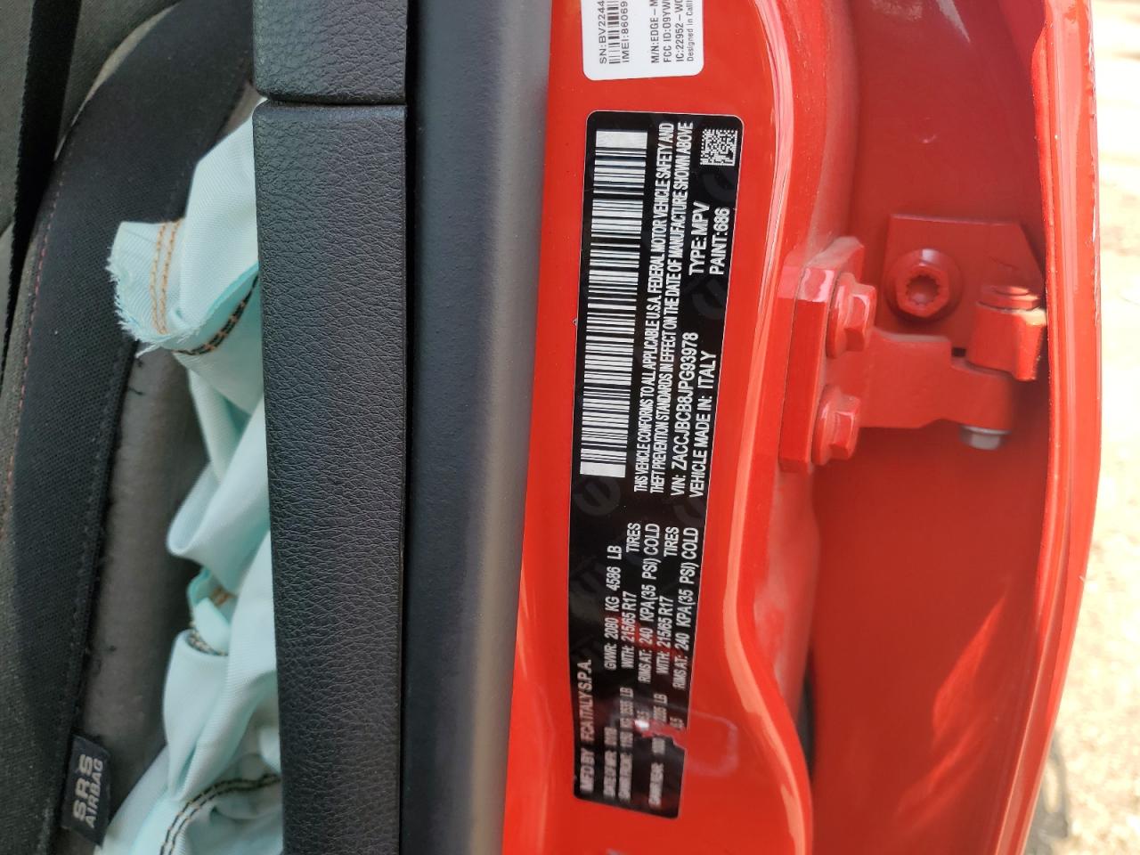 2018 Jeep Renegade Trailhawk VIN: ZACCJBCB8JPG93978 Lot: 86711715