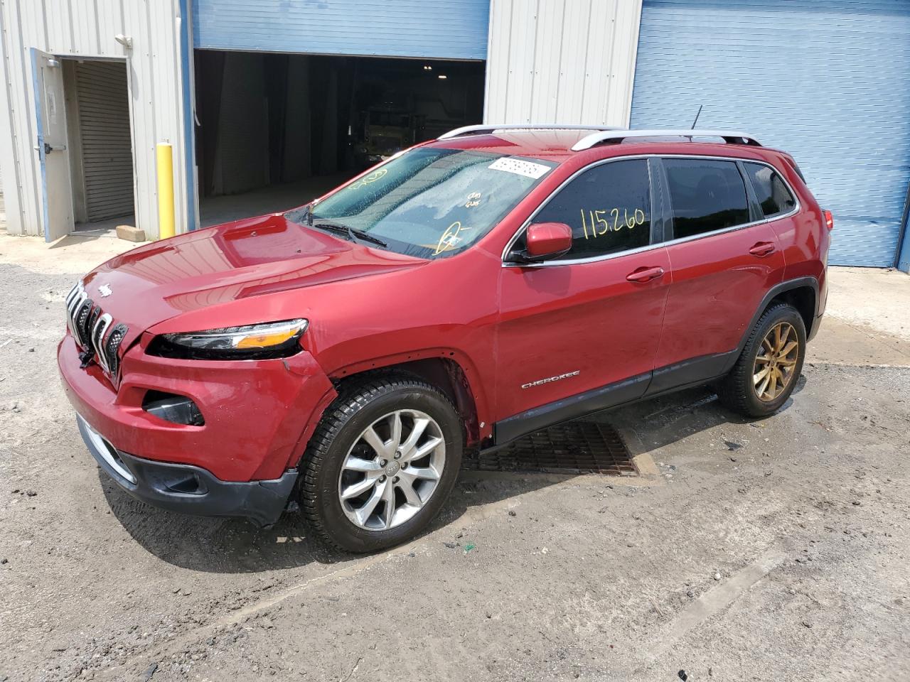 2014 Jeep Cherokee Limited zu verkaufen in Ellwood City, PA - Front End