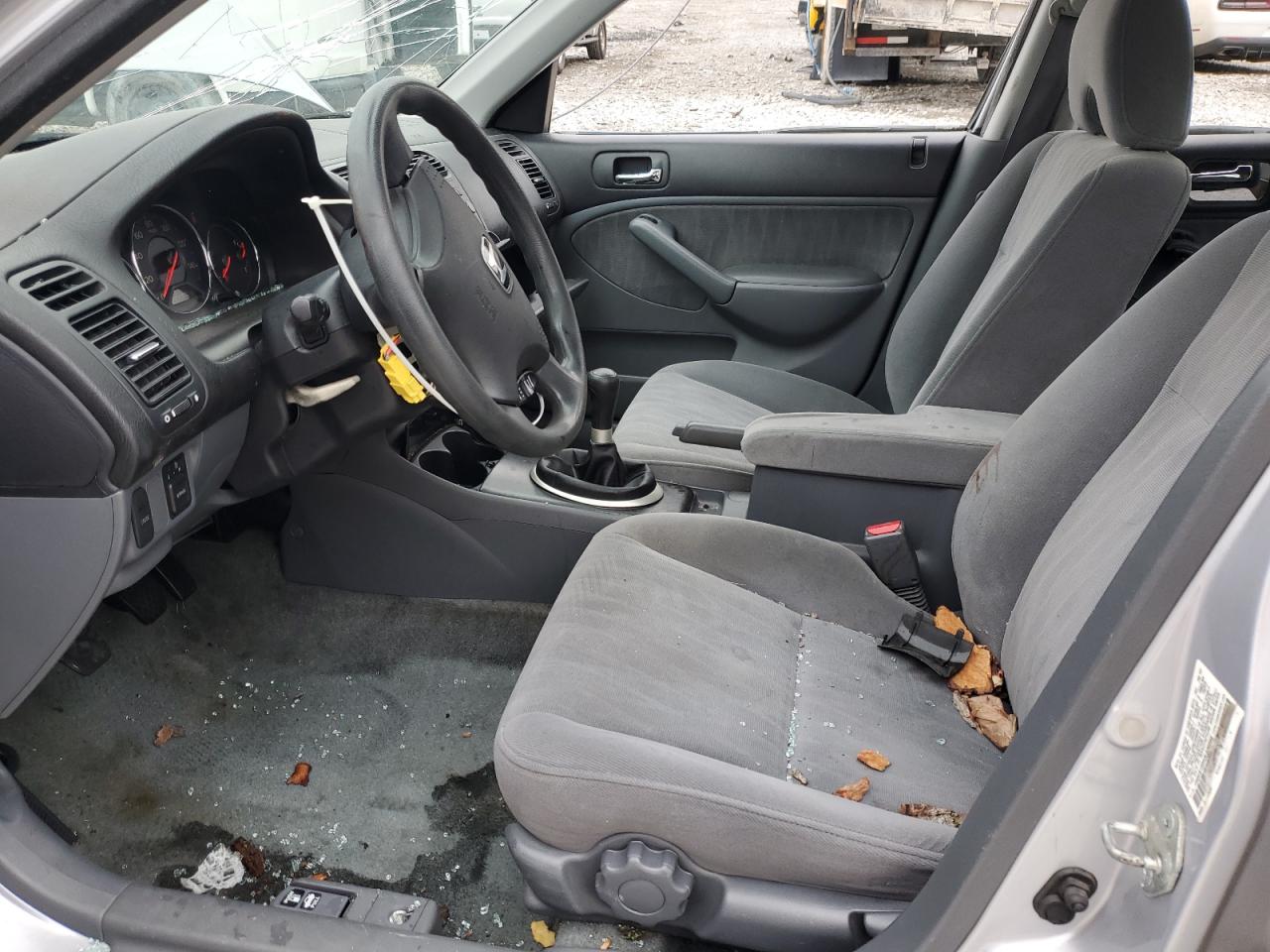 2003 Honda Civic Lx VIN: 1HGES15543L036966 Lot: 59678805