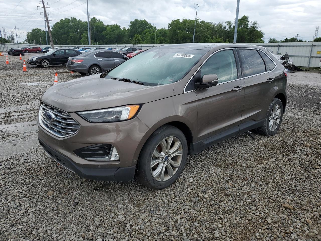 2019 Ford Edge Titanium იყიდება Columbus-ში, OH - Mechanical