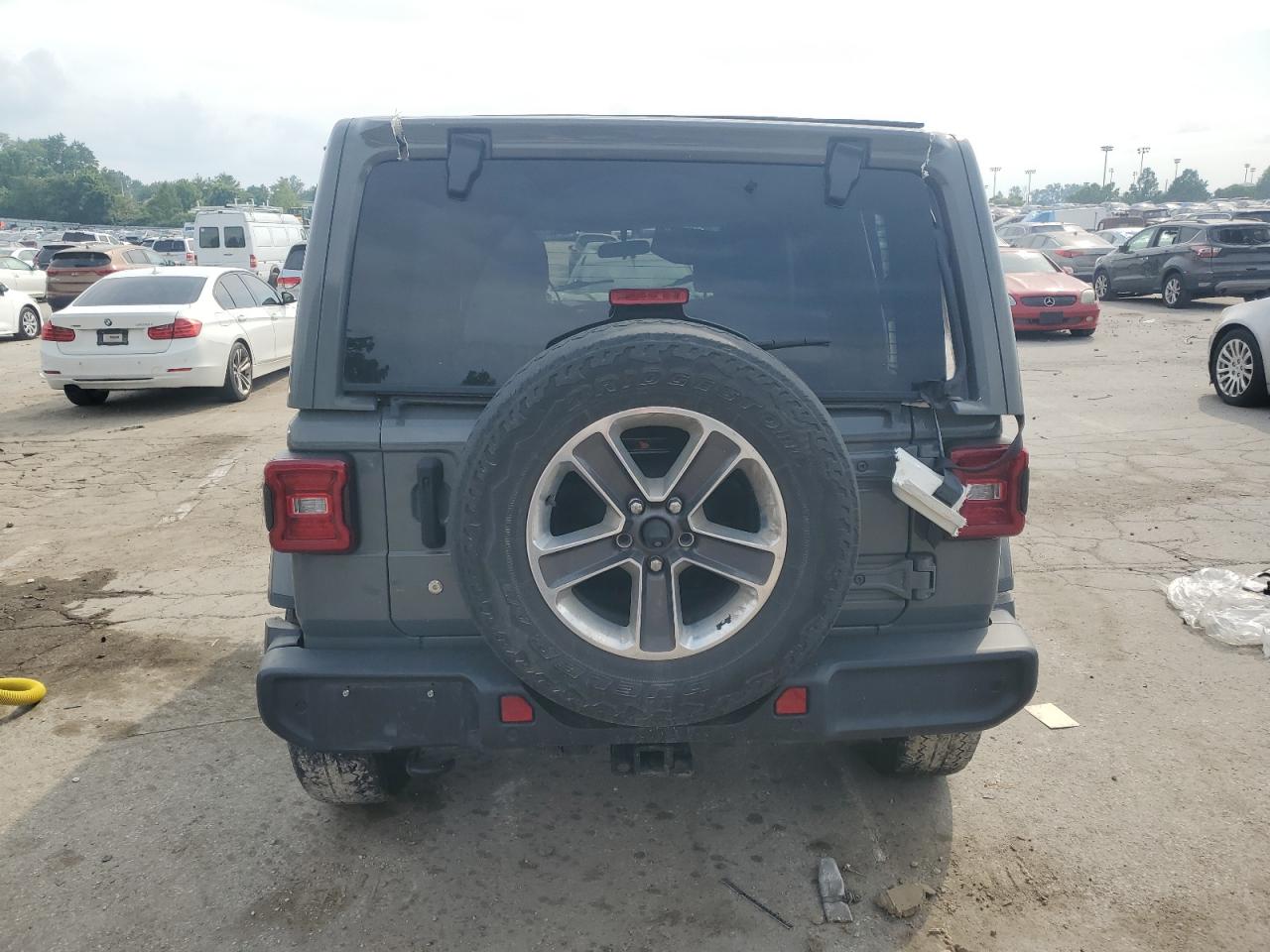 2019 Jeep Wrangler Unlimited Sahara VIN: 1C4HJXEGXKW583644 Lot: 59987505