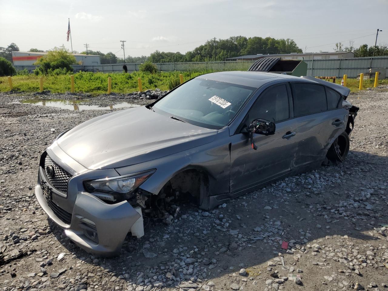 2017 Infiniti Q50 Premium VIN: JN1EV7AR6HM840997 Lot: 59701265